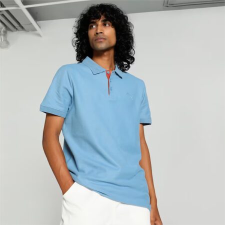 Puma Men's Classics Graphic Polo – Zen Blue